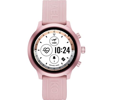 michael kors access mkgo pink tone and silicone smartwatch|Michael Kors access review.